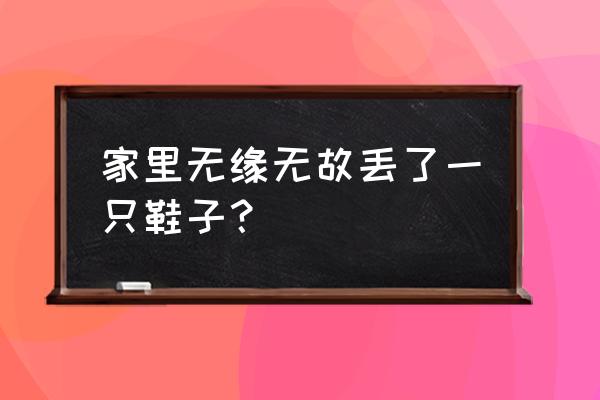 梦到鞋丢了一只啥意思 家里无缘无故丢了一只鞋子？