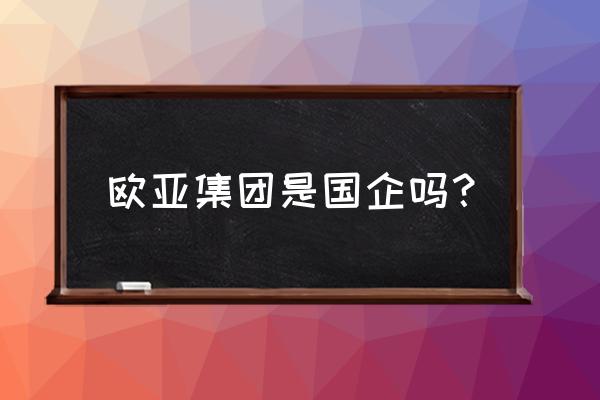 日照欧亚招工吗 欧亚集团是国企吗？